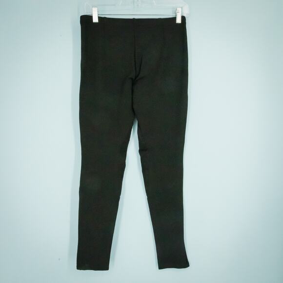 J. McLaughlin Size XS Black Suede Knee Patch Riding Equestrian Legging Pants - Picture 3 of 7